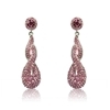 Madelena Earrings - Pink