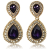 Arabella Earrings - Purple