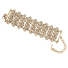 Parisya Bracelet - Clear (Gold Plated)